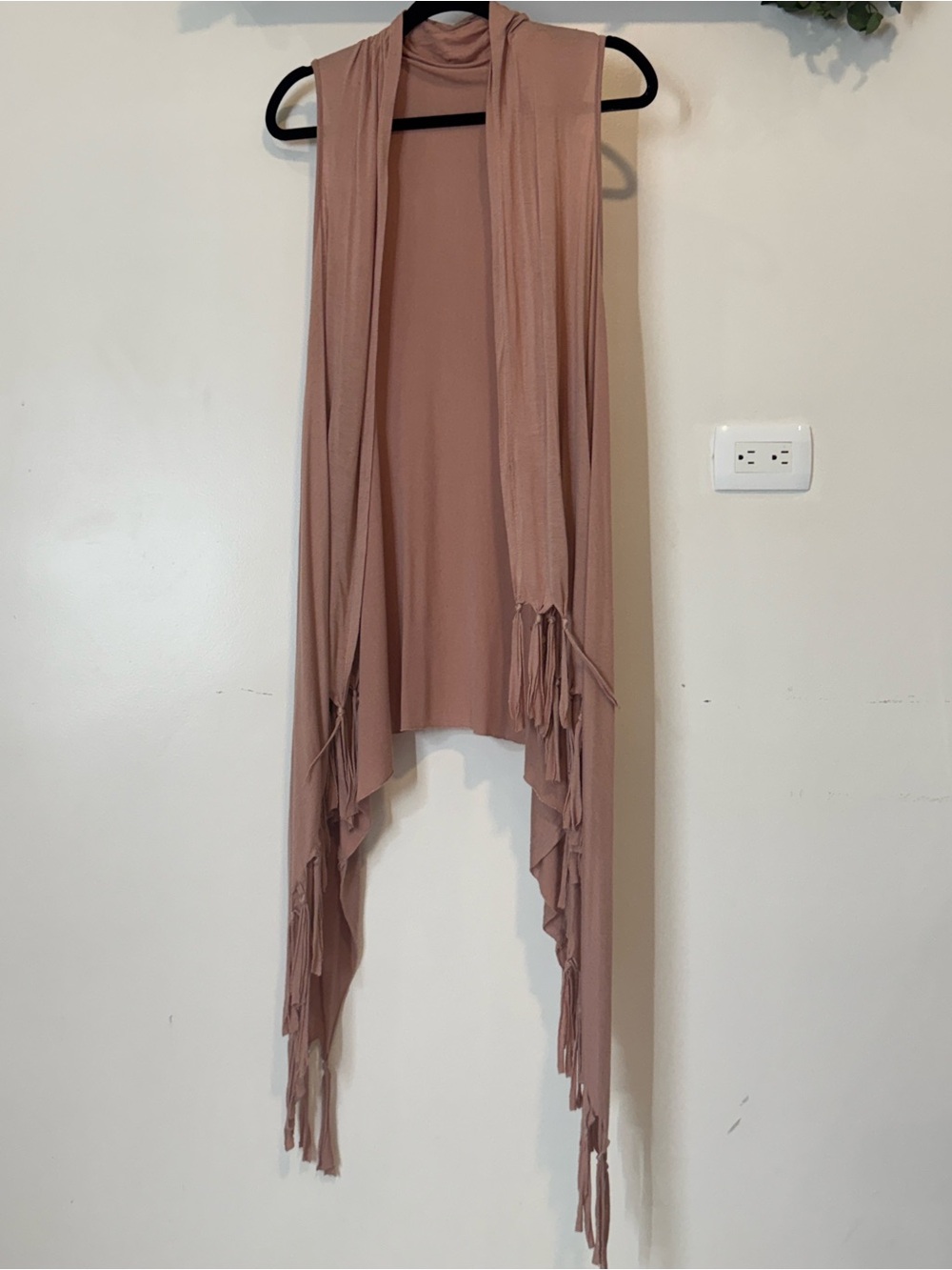 Ellie & Kate Dusty Rose Vest Size XL